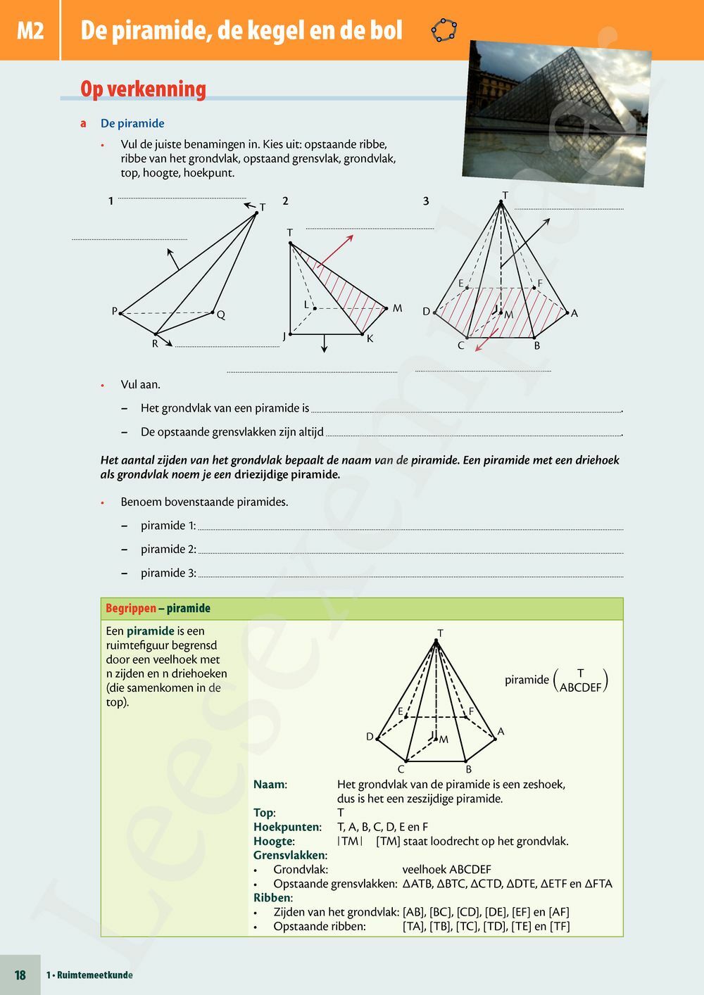 Preview: Matrix Wiskunde 2 Meetkunde Leerwerkboek (editie 2025) (incl. Pelckmans Portaal)