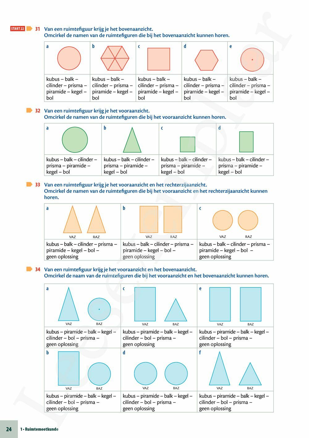 Preview: Matrix Wiskunde 2 Meetkunde Leerwerkboek (editie 2025) (incl. Pelckmans Portaal)