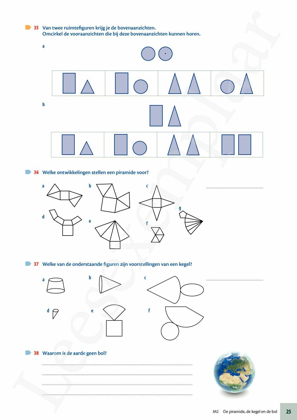 Preview: Matrix Wiskunde 2 Meetkunde Leerwerkboek (editie 2025) (incl. Pelckmans Portaal)