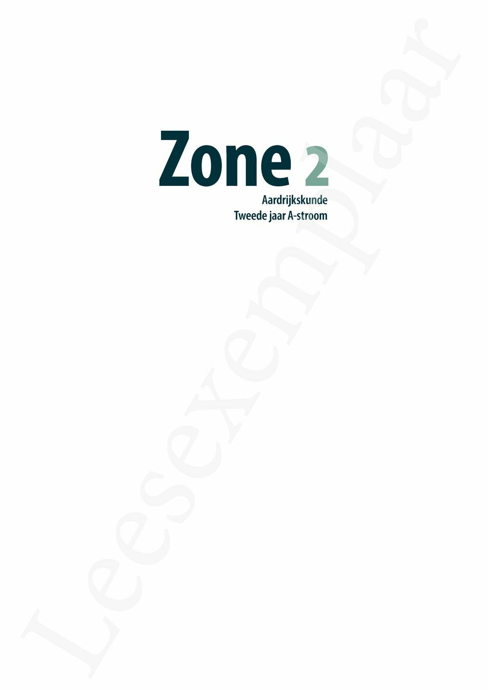 Preview: Zone 2 Leerwerkboek (editie 2025) (incl. Pelckmans Portaal)