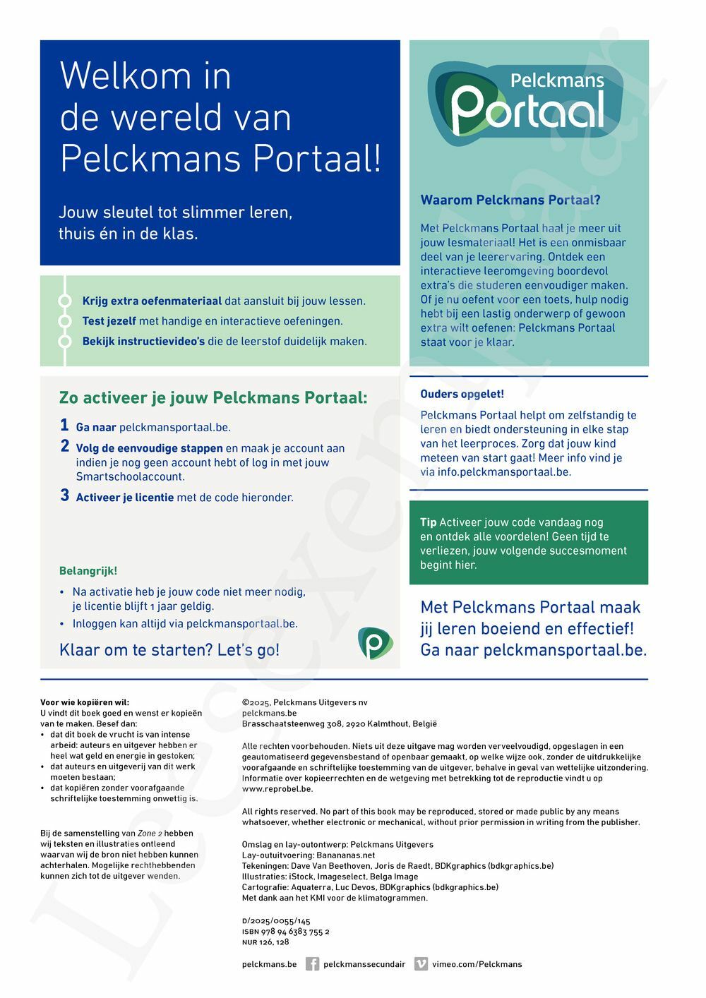 Preview: Zone 2 Leerwerkboek (editie 2025) (incl. Pelckmans Portaal)