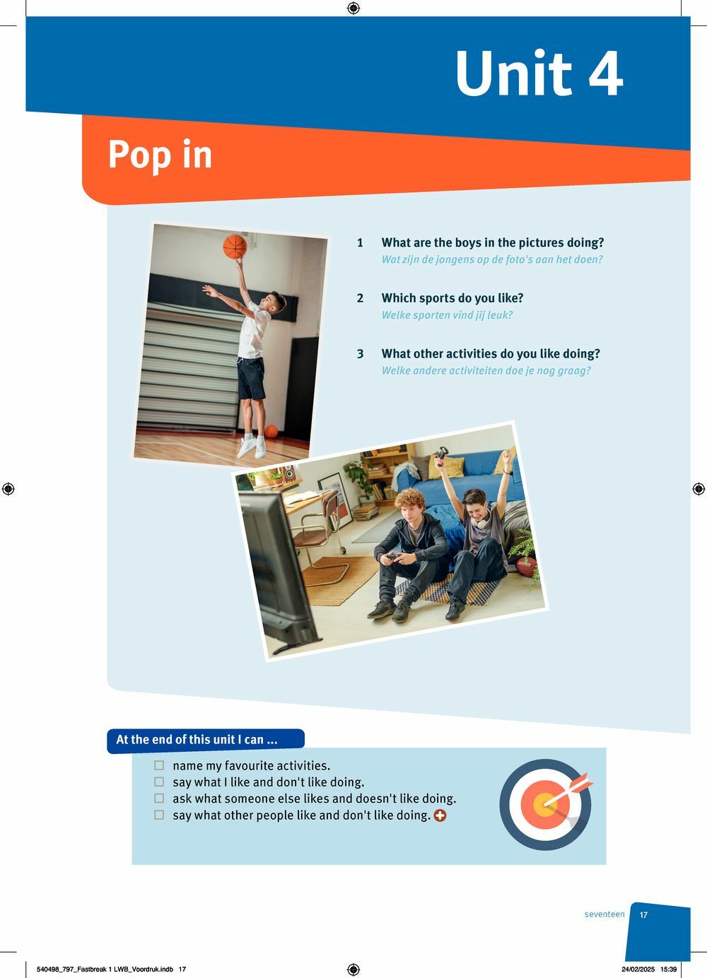 Preview: Fastbreak 1 Leerwerkboek (incl. Pelckmans Portaal)
