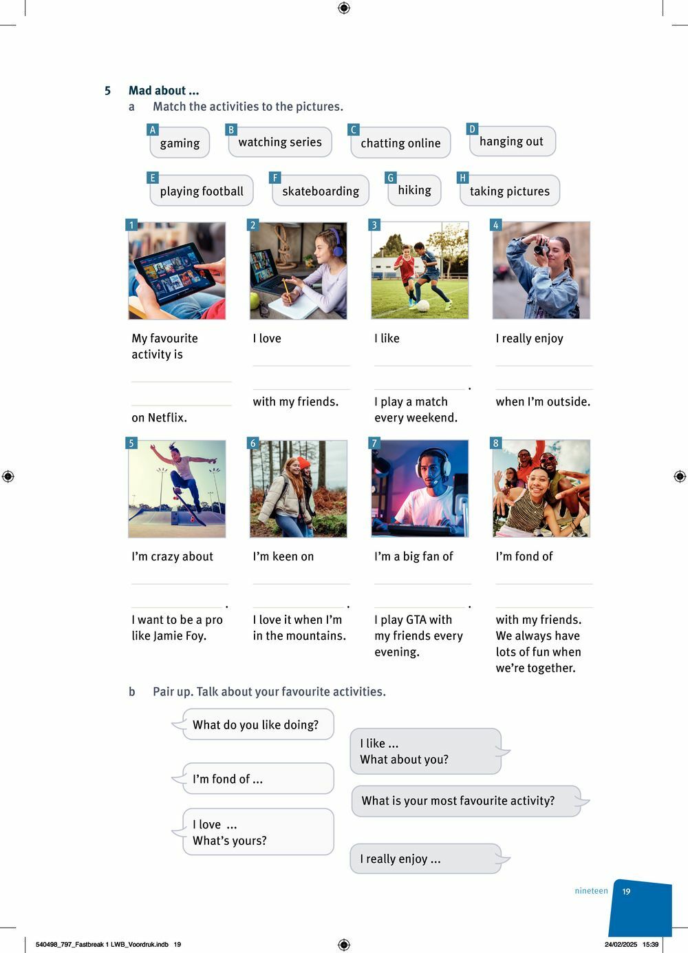 Preview: Fastbreak 1 Leerwerkboek (incl. Pelckmans Portaal)