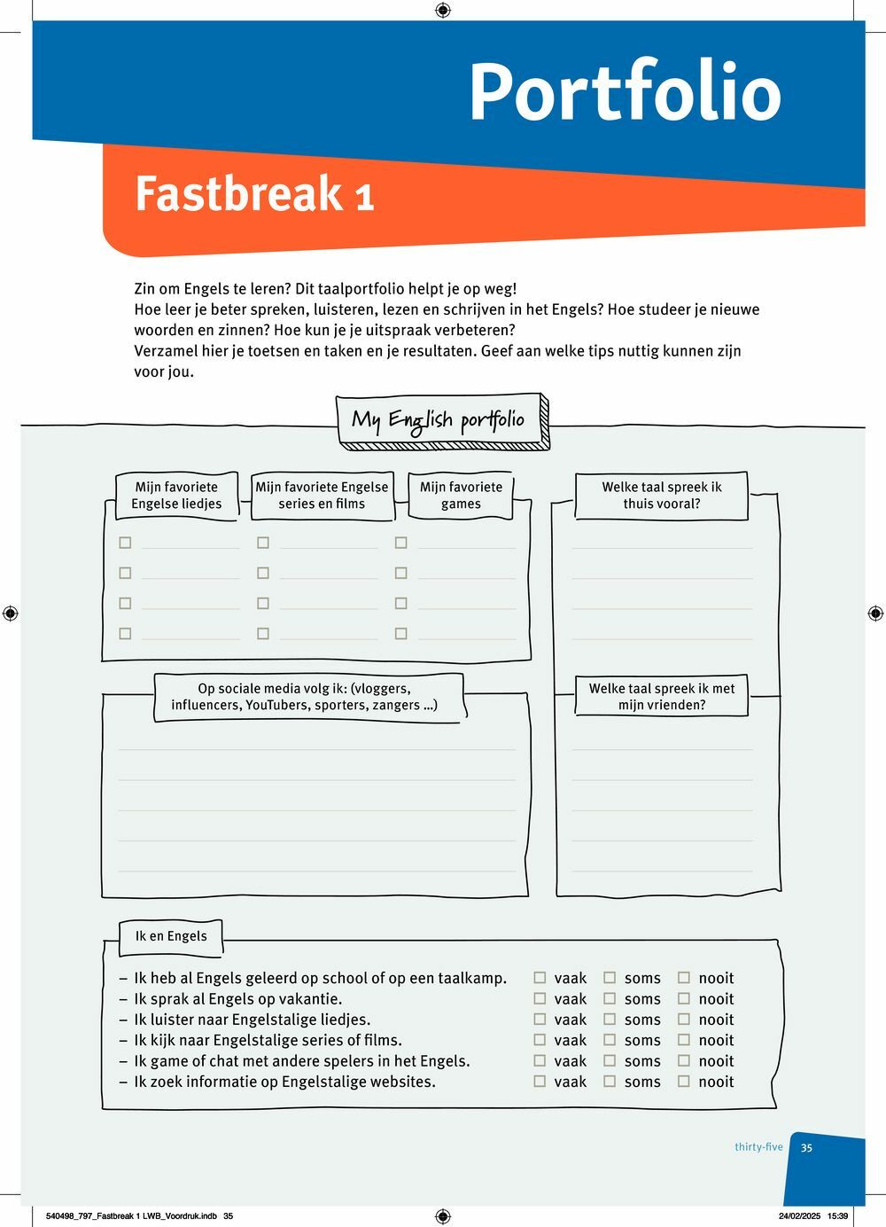 Preview: Fastbreak 1 Leerwerkboek (incl. Pelckmans Portaal)