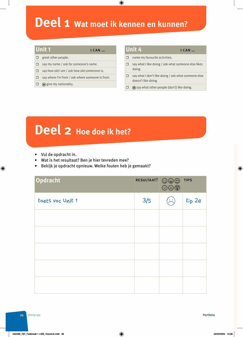 Preview: Fastbreak 1 Leerwerkboek (incl. Pelckmans Portaal)