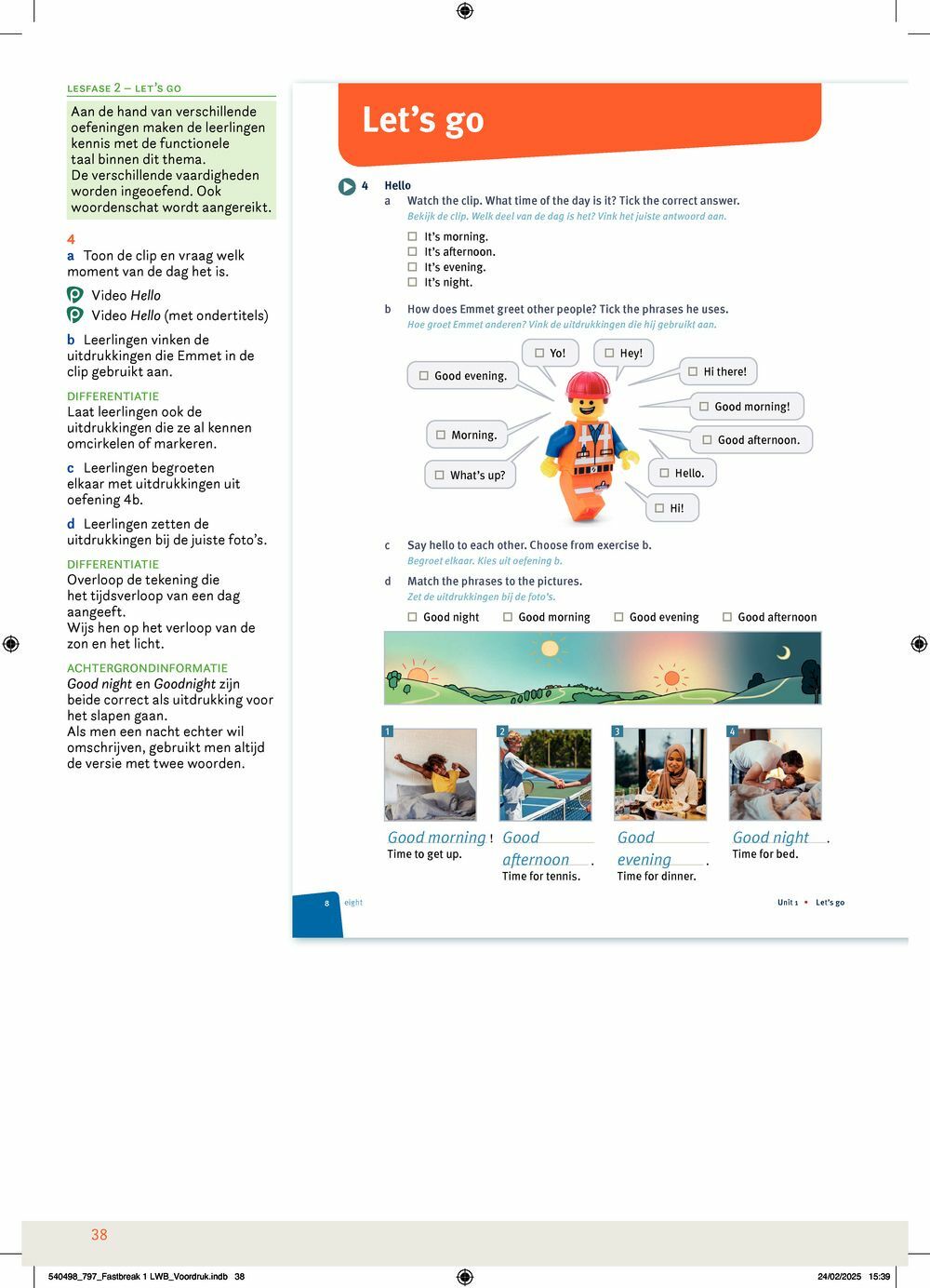 Preview: Fastbreak 1 Leerwerkboek (incl. Pelckmans Portaal)