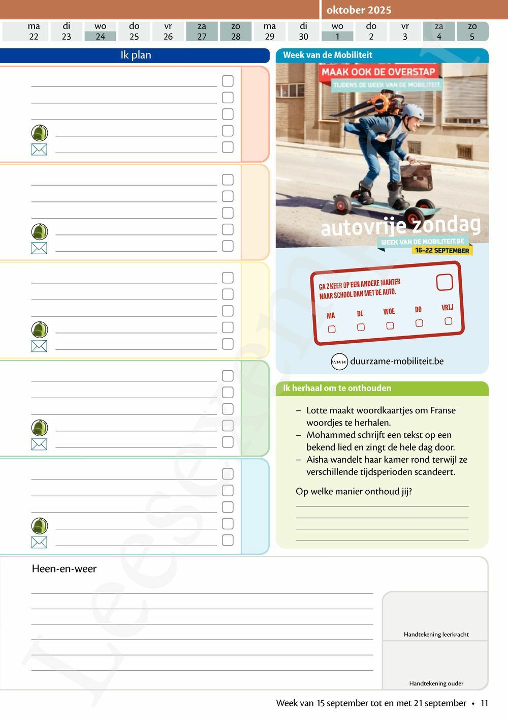 Preview: LeerWijzer 5de leerjaar 2025-2026