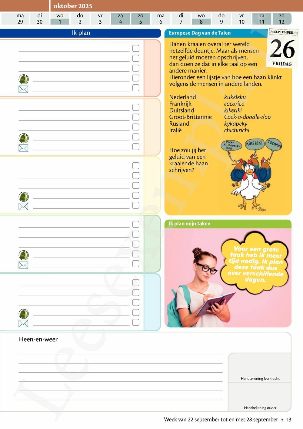 Preview: LeerWijzer 5de leerjaar 2025-2026