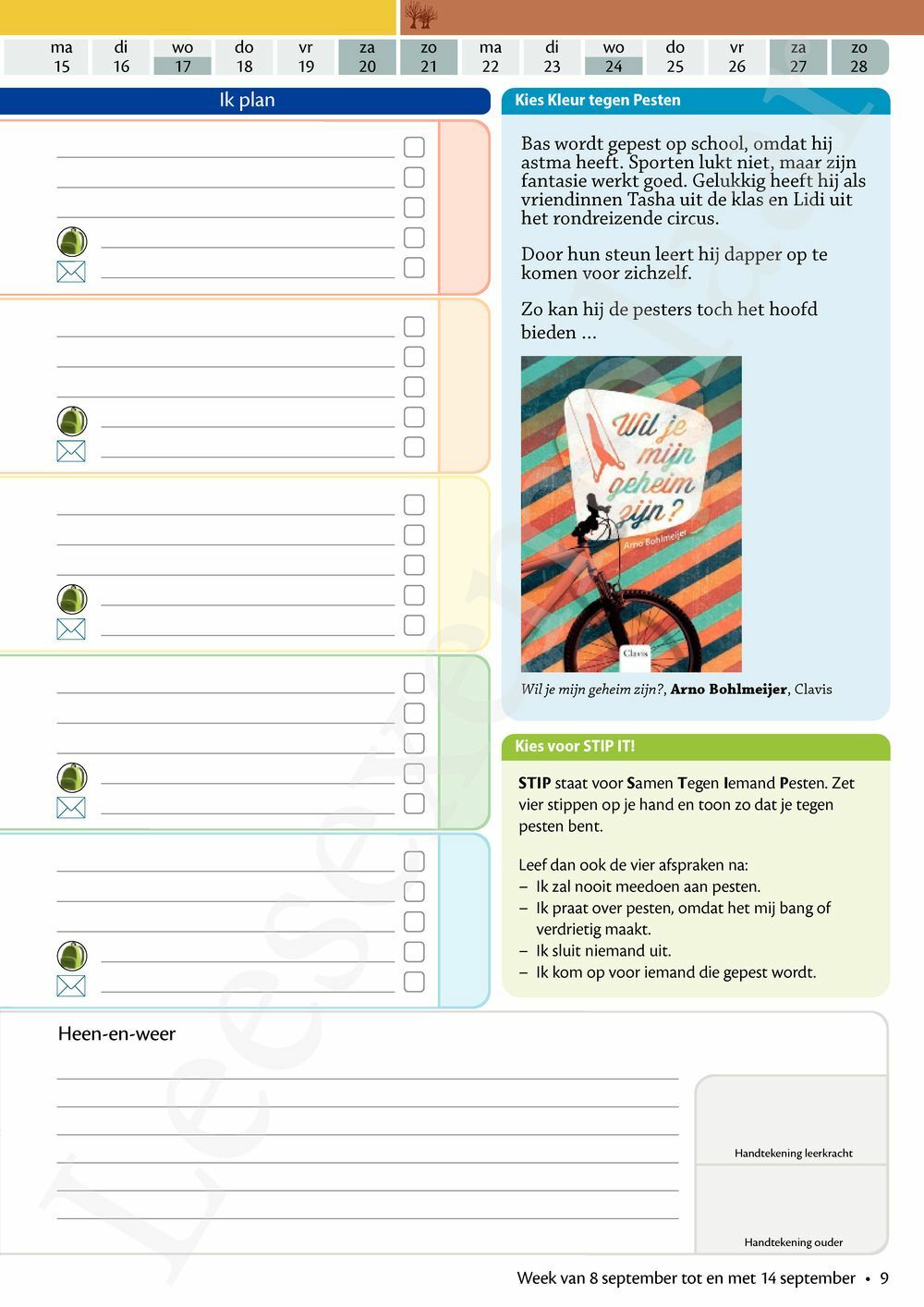 Preview: LeerWijzer 5de leerjaar 2025-2026