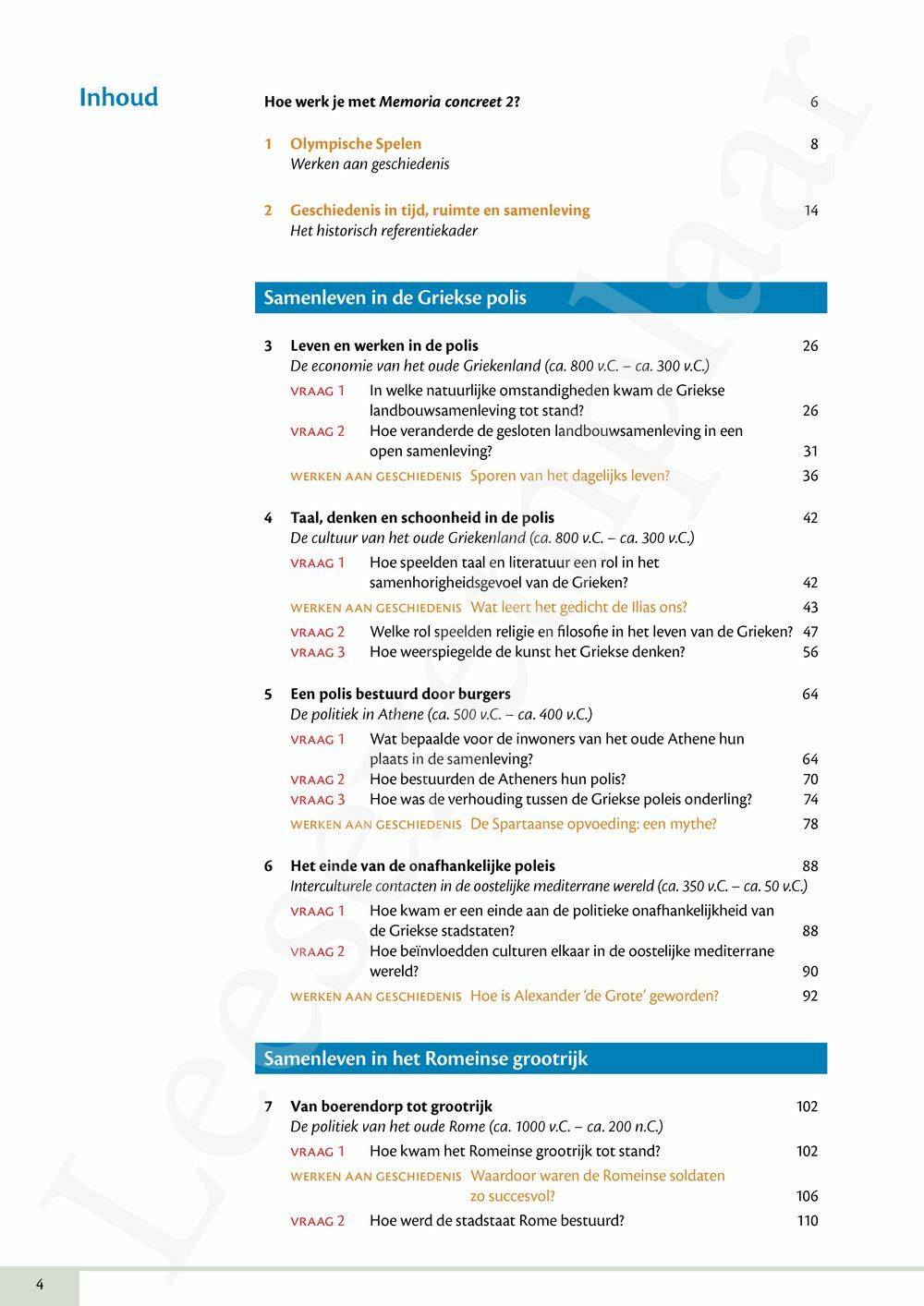 Preview: Memoria Concreet 2 Leerwerkboek (editie 2025) (incl. Pelckmans Portaal)