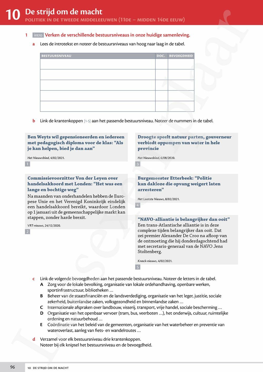 Preview: Memoria 3.2 Werkboek (incl. Pelckmans Portaal)