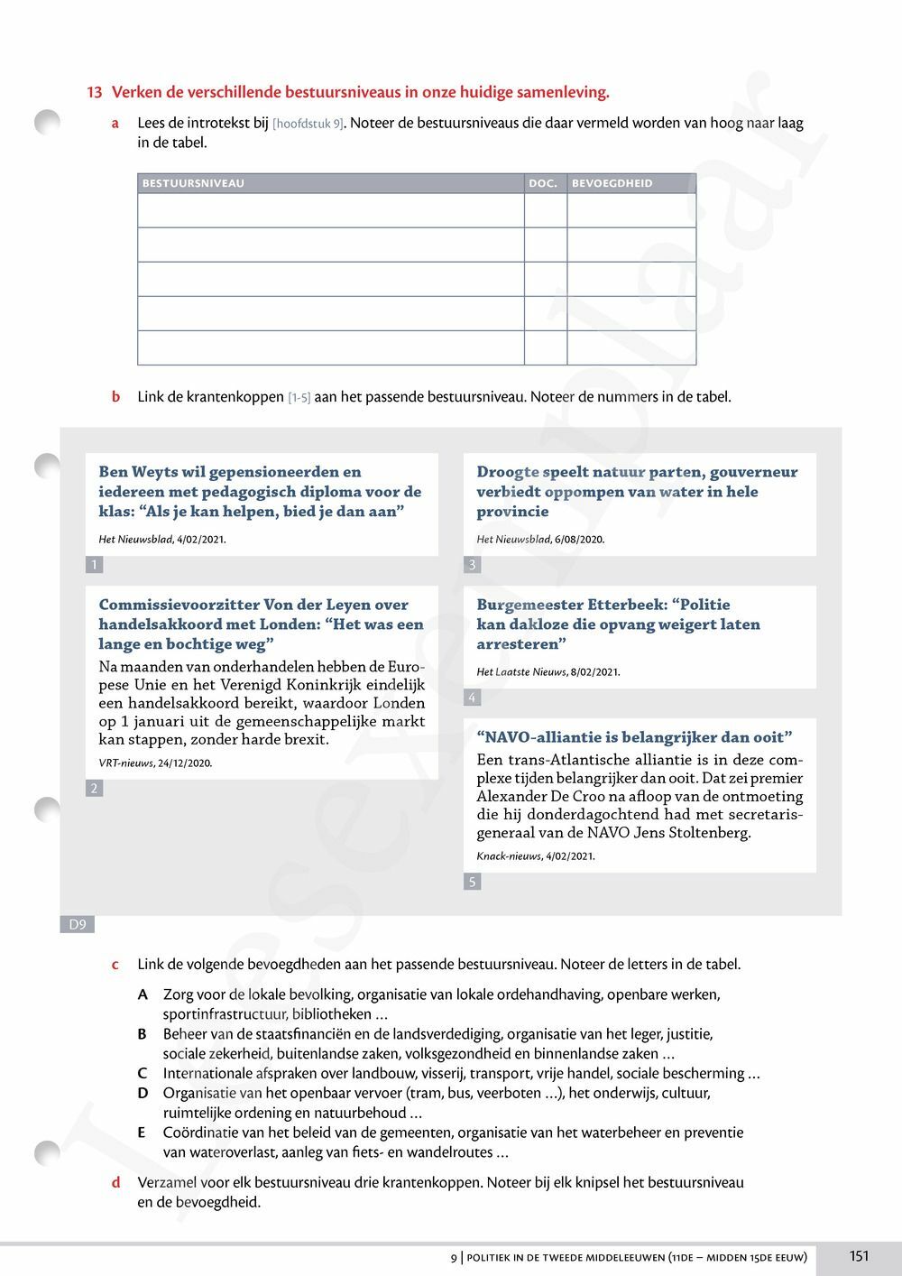 Preview: Memoria 3.1 Leerwerkboek (incl. Historische verhalen en Pelckmans Portaal)