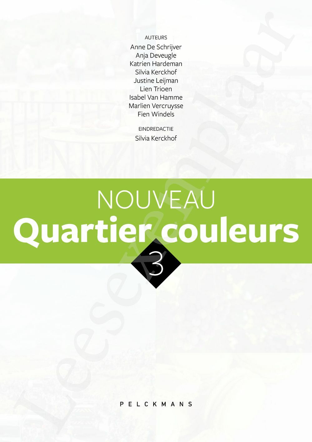 Preview: Nouveau Quartier couleurs 3 Leerwerkboek (incl. Pelckmans Portaal)