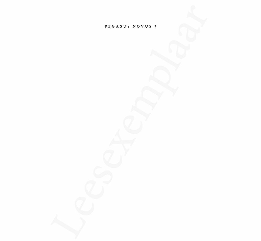Preview: Pegasus novus 3 Bronnenboek (incl. Pelckmans Portaal)