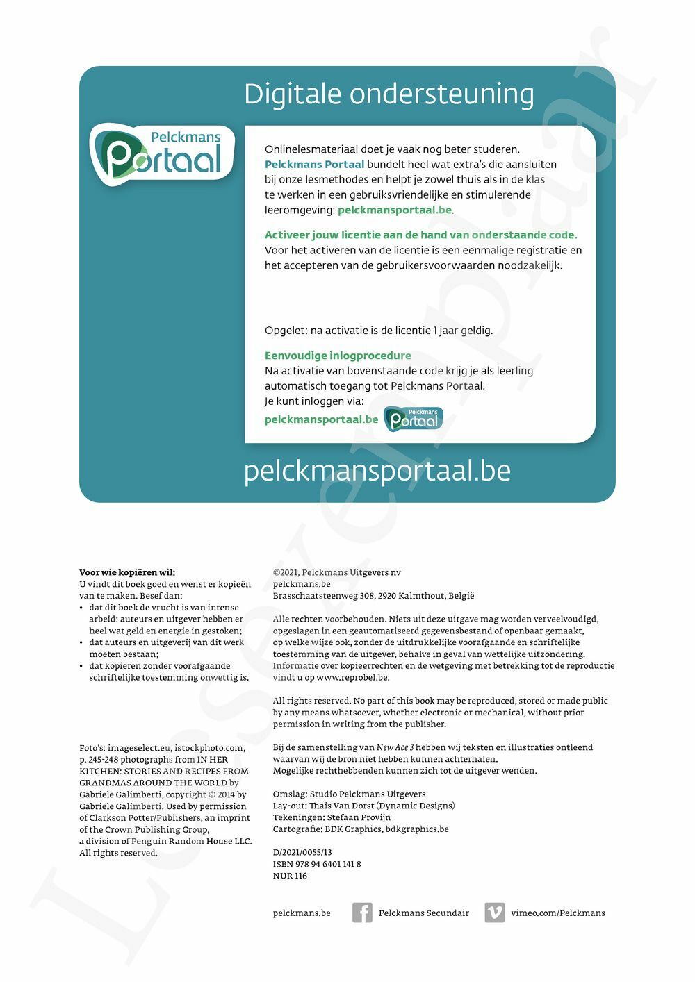 Preview: New Ace 3 Leerwerkboek (incl. Pelckmans Portaal)