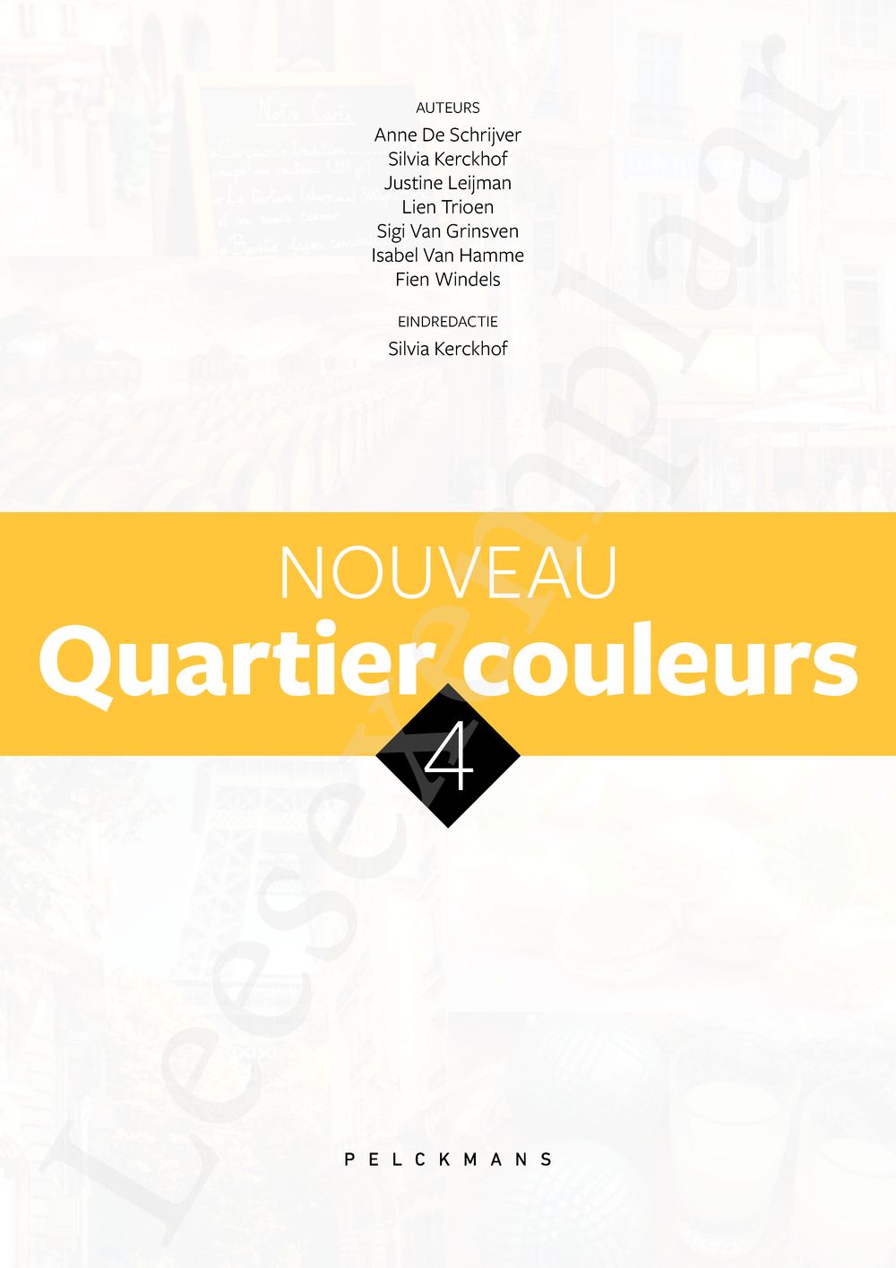 Preview: Nouveau Quartier couleurs 4 Leerwerkboek (incl. Pelckmans Portaal)