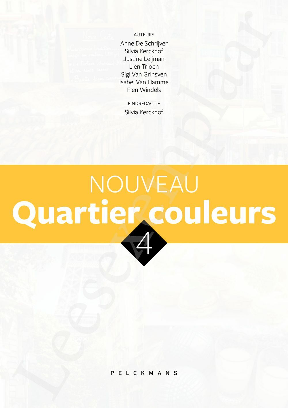 Preview: Nouveau Quartier couleurs 4 Leerwerkboek (incl. Pelckmans Portaal)