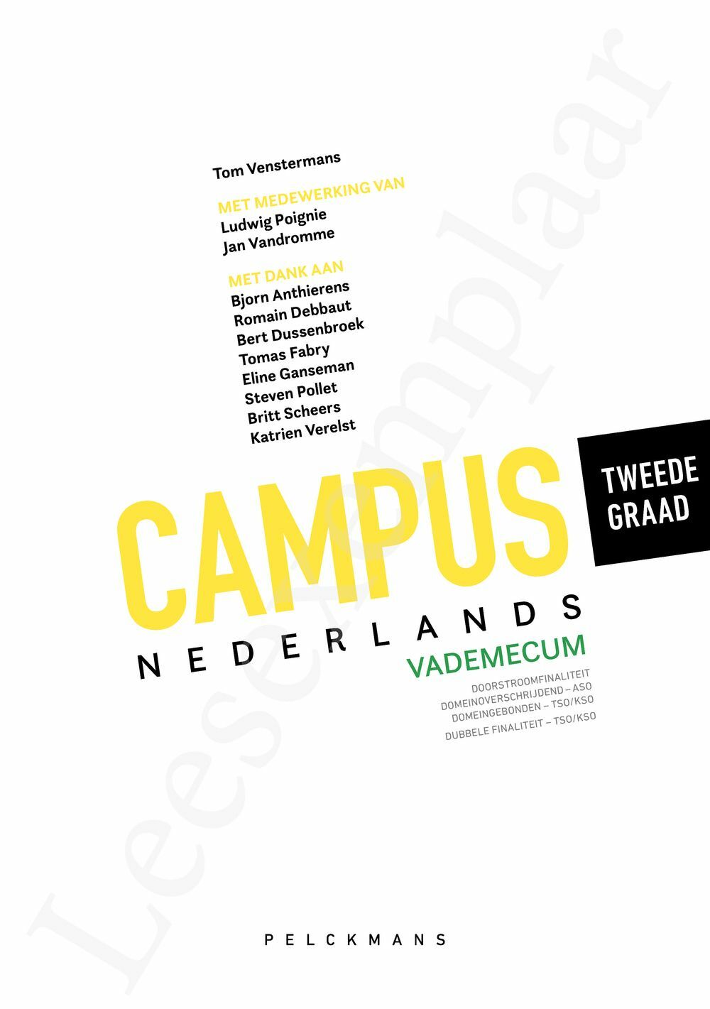 Preview: Campus Nederlands Vademecum Tweede graad (incl. Pelckmans Portaal)