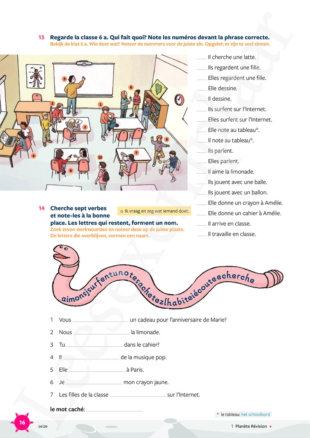 Preview: Nouveau Quartier étoile 6A Leerwerkboek (incl. météore, online oefenmateriaal)