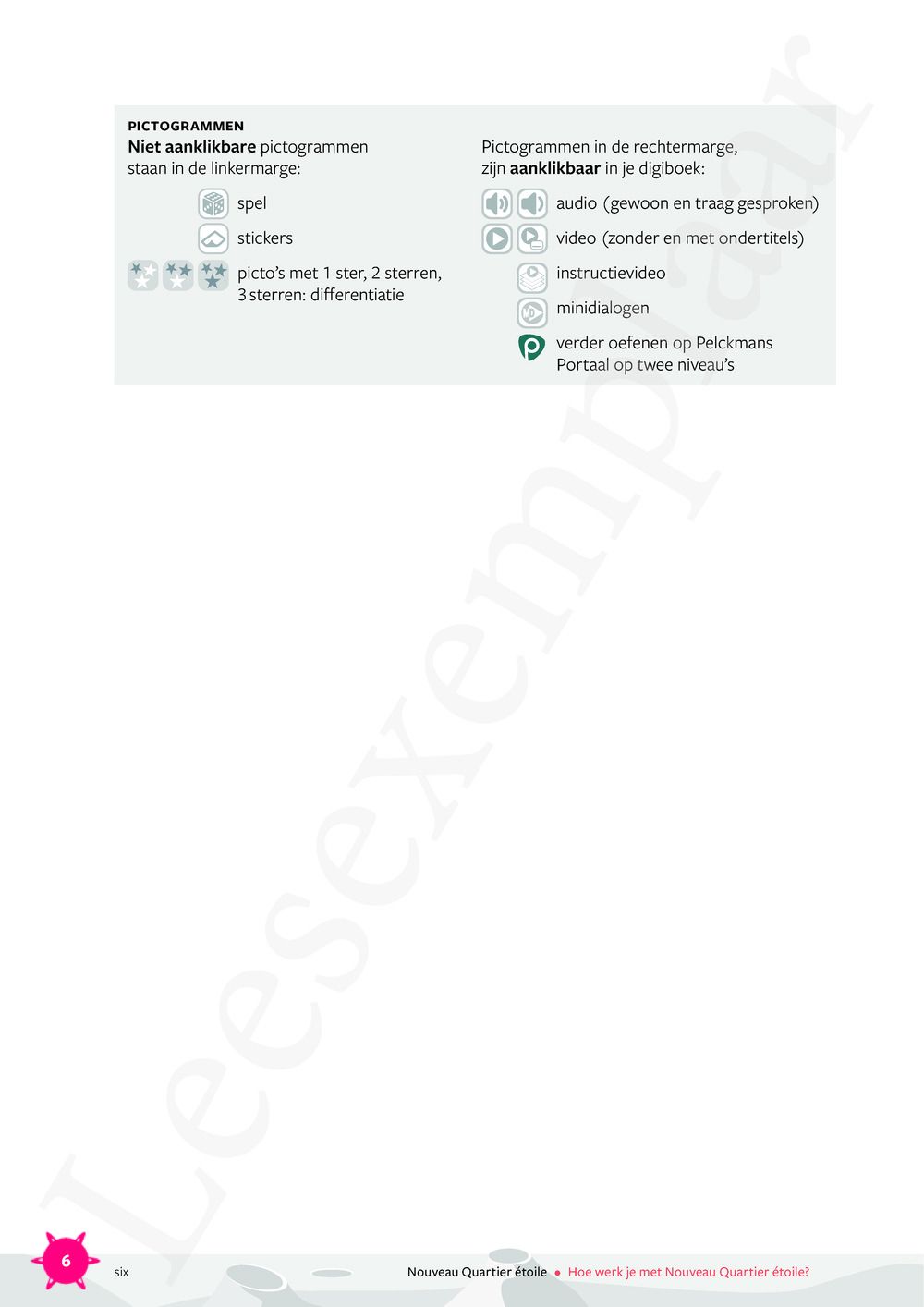 Preview: Nouveau Quartier étoile 6B Leerwerkboek (incl. online oefenmateriaal)