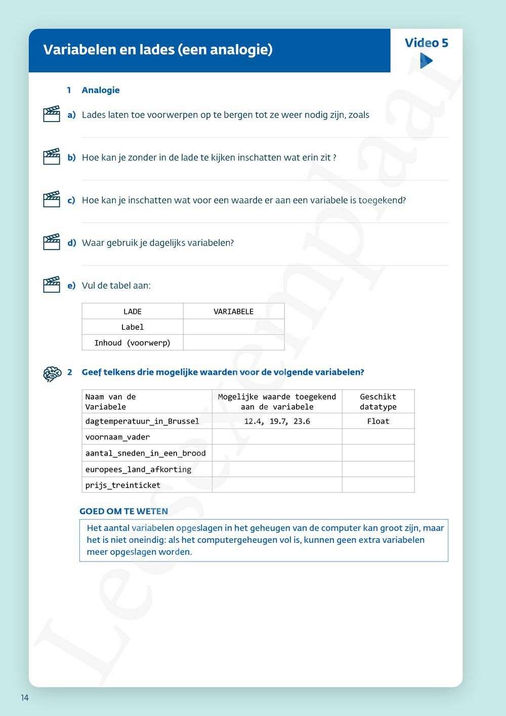 Preview: Programmeren met Python Werkboek (incl. Pelckmans Portaal)