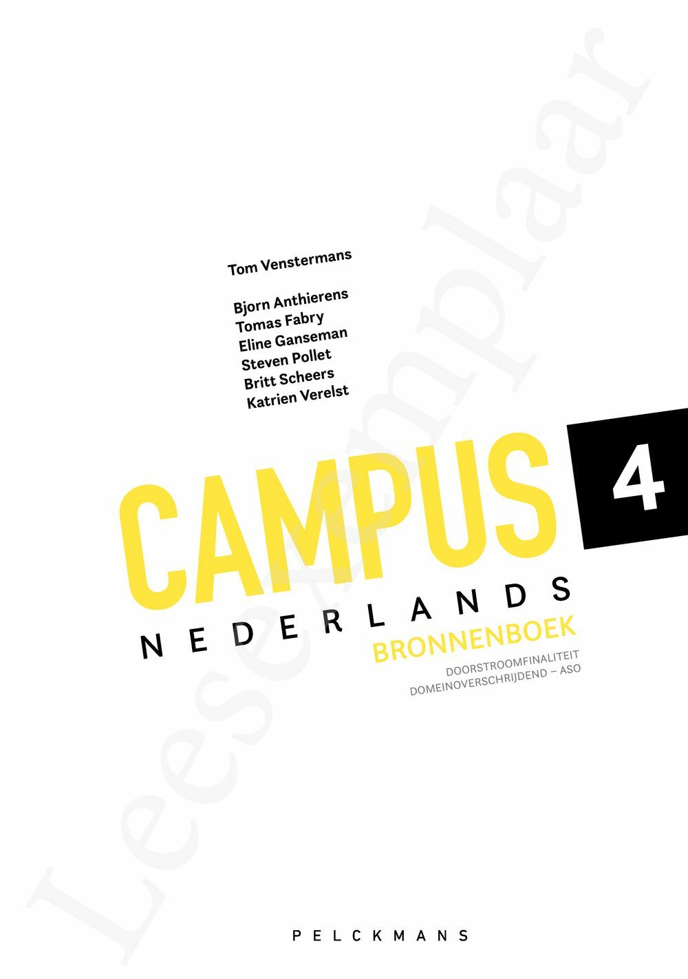 Preview: Campus Nederlands 4 Bronnenboek (incl. Pelckmans Portaal)