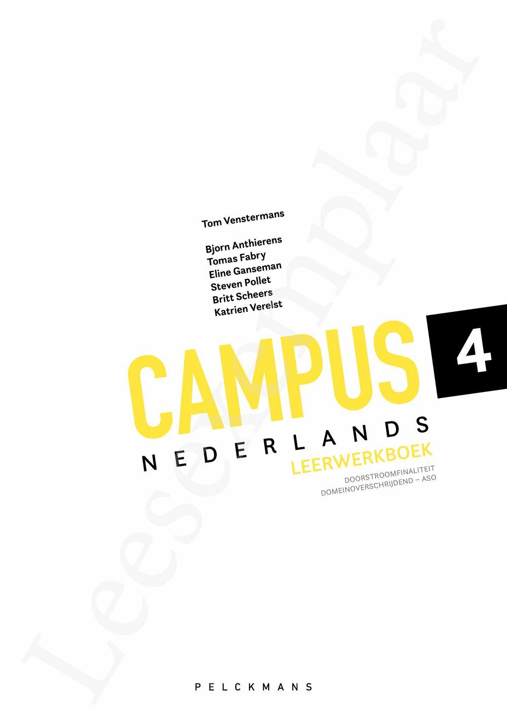 Preview: Campus Nederlands 4 Leerwerkboek (incl. Pelckmans Portaal)