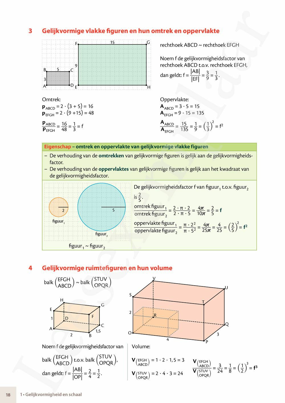 Preview: Matrix Wiskunde 4.3 Leerwerkboek B Meetkunde – Statistiek (incl. Pelckmans Portaal)