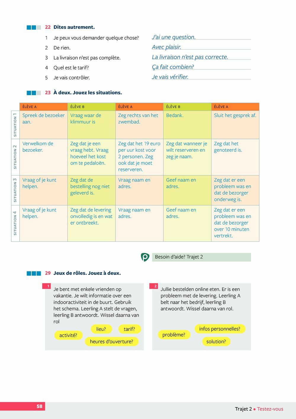 Preview: Nouveau Quartier couleurs 5 Leerwerkboek (incl. Pelckmans Portaal)