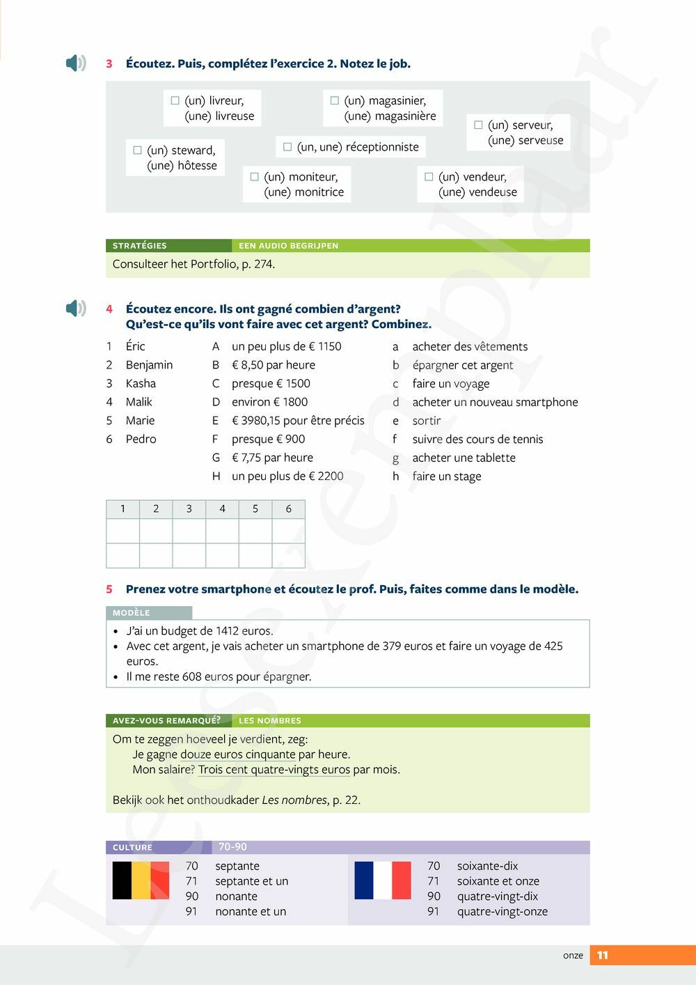 Preview: Nouveau Quartier couleurs 5 Plus Leerwerkboek (incl. Pelckmans Portaal)