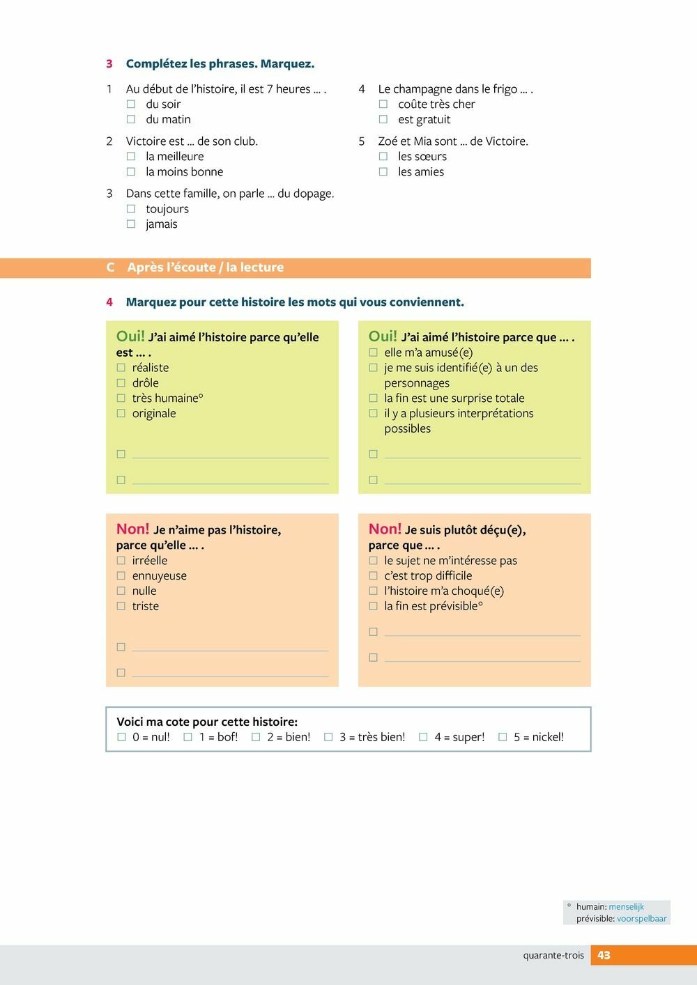 Preview: Nouveau Quartier couleurs 5 Plus Leerwerkboek (incl. Pelckmans Portaal)