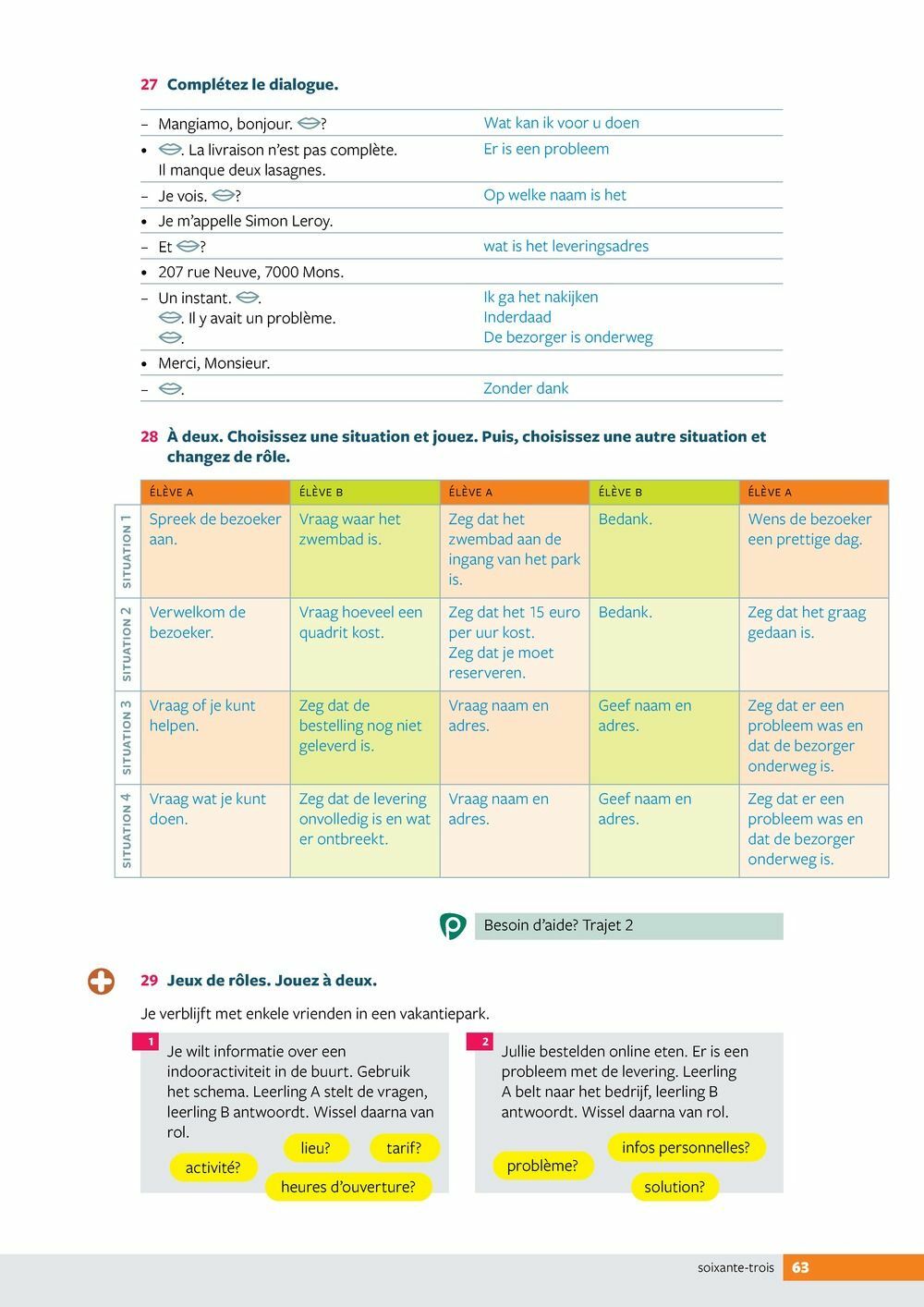 Preview: Nouveau Quartier couleurs 5 Plus Leerwerkboek (incl. Pelckmans Portaal)