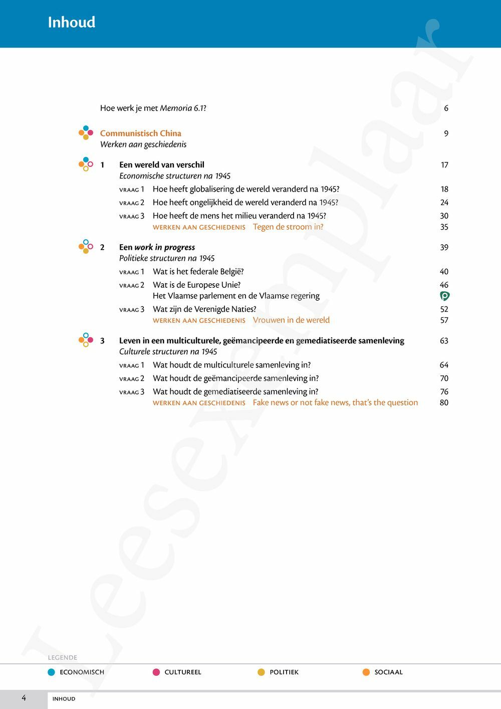 Preview: Memoria 6.1 Leerwerkboek (incl. Historische verhalen en Pelckmans Portaal)