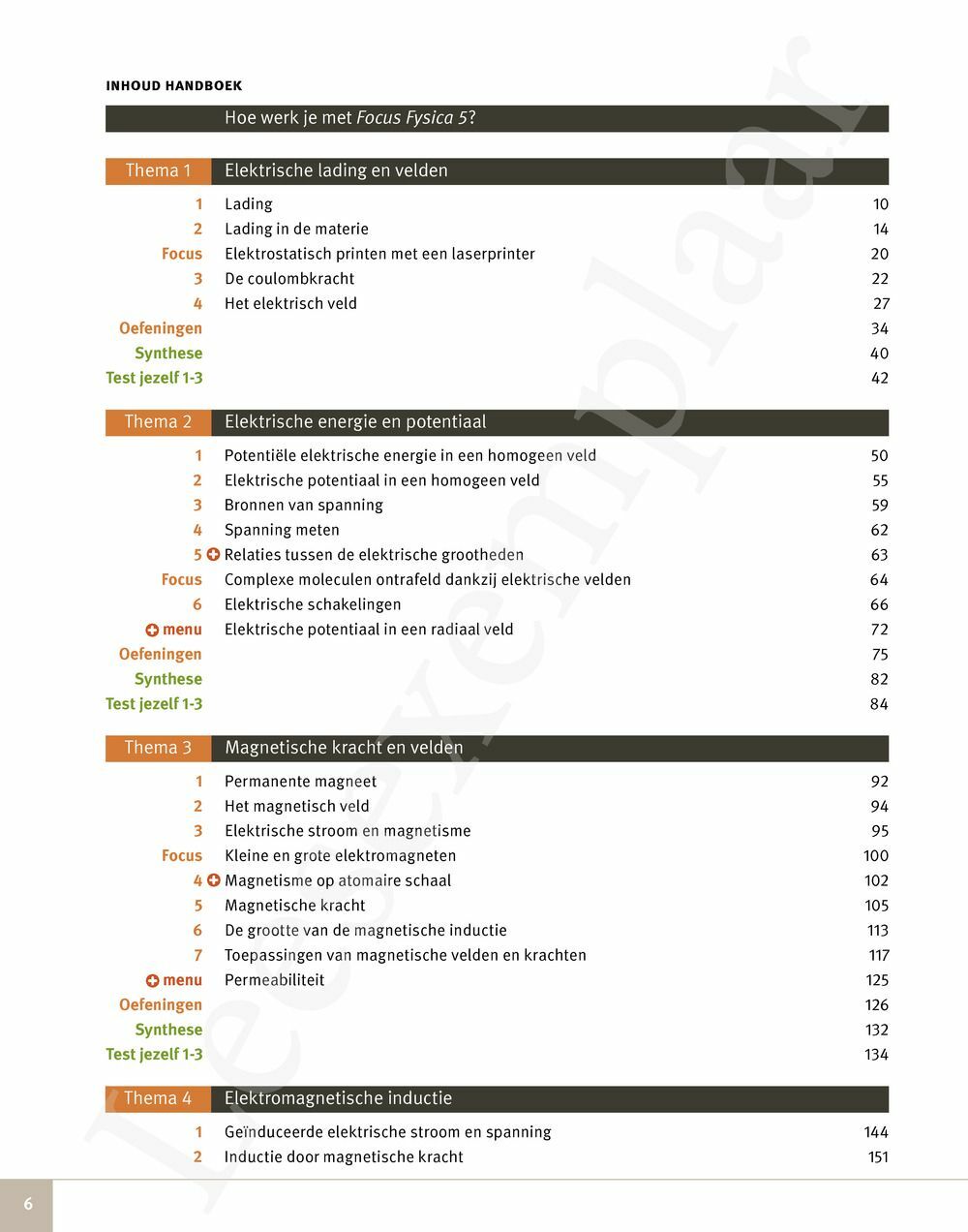 Preview: Focus Fysica 5 Handboek (incl. Pelckmans Portaal)