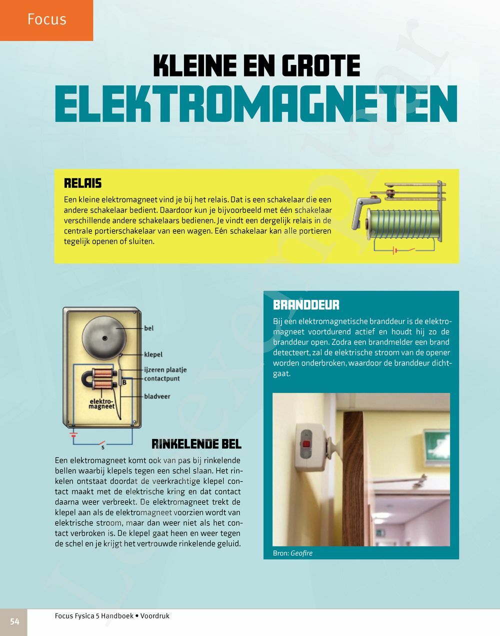 Preview: Focus Fysica 5 Handboek (incl. Pelckmans Portaal)