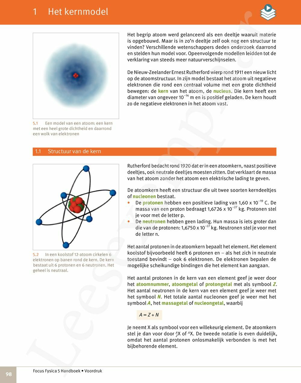 Preview: Focus Fysica 5 Handboek (incl. Pelckmans Portaal)