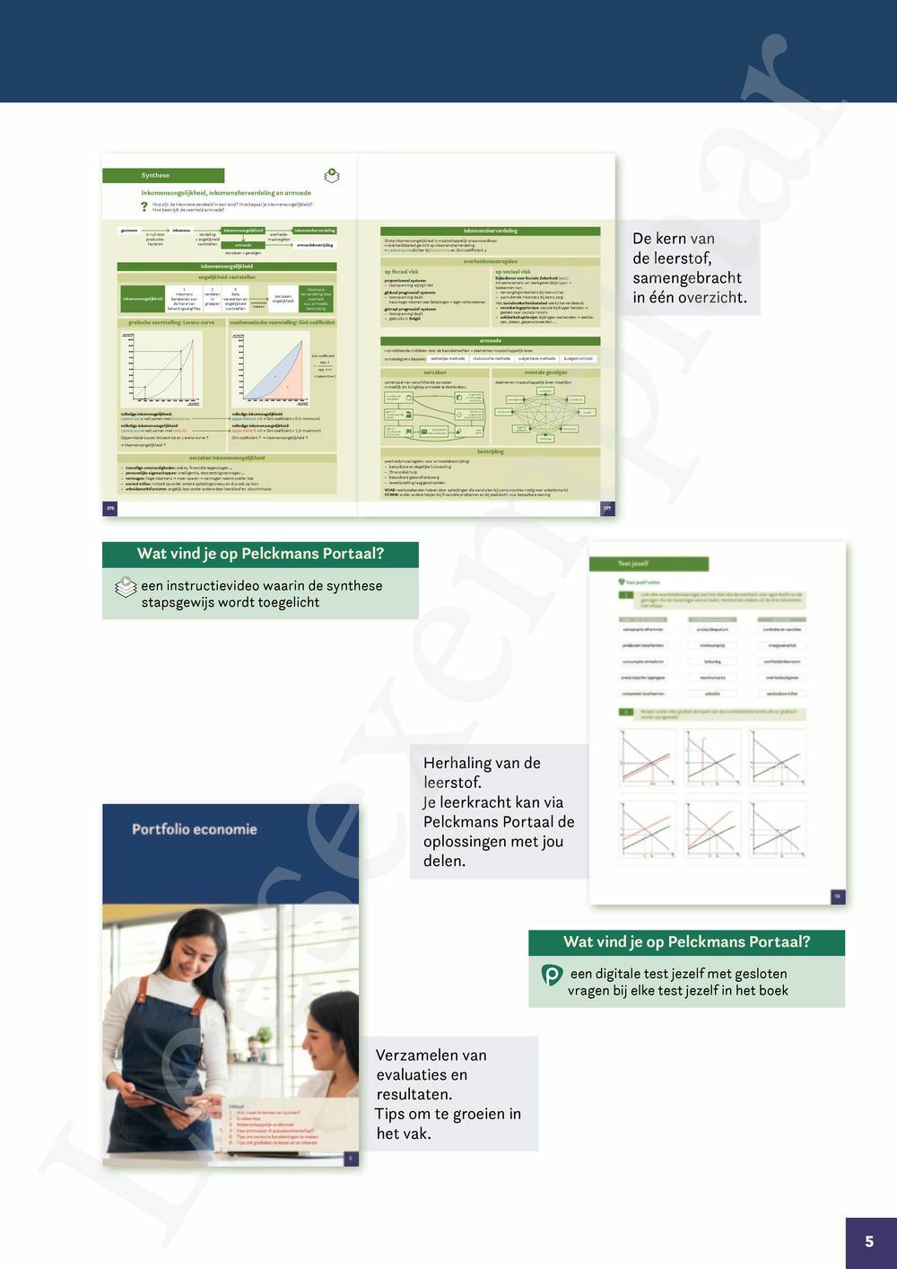 Preview: Markt 5 Economie Handboek (incl. Pelckmans Portaal)