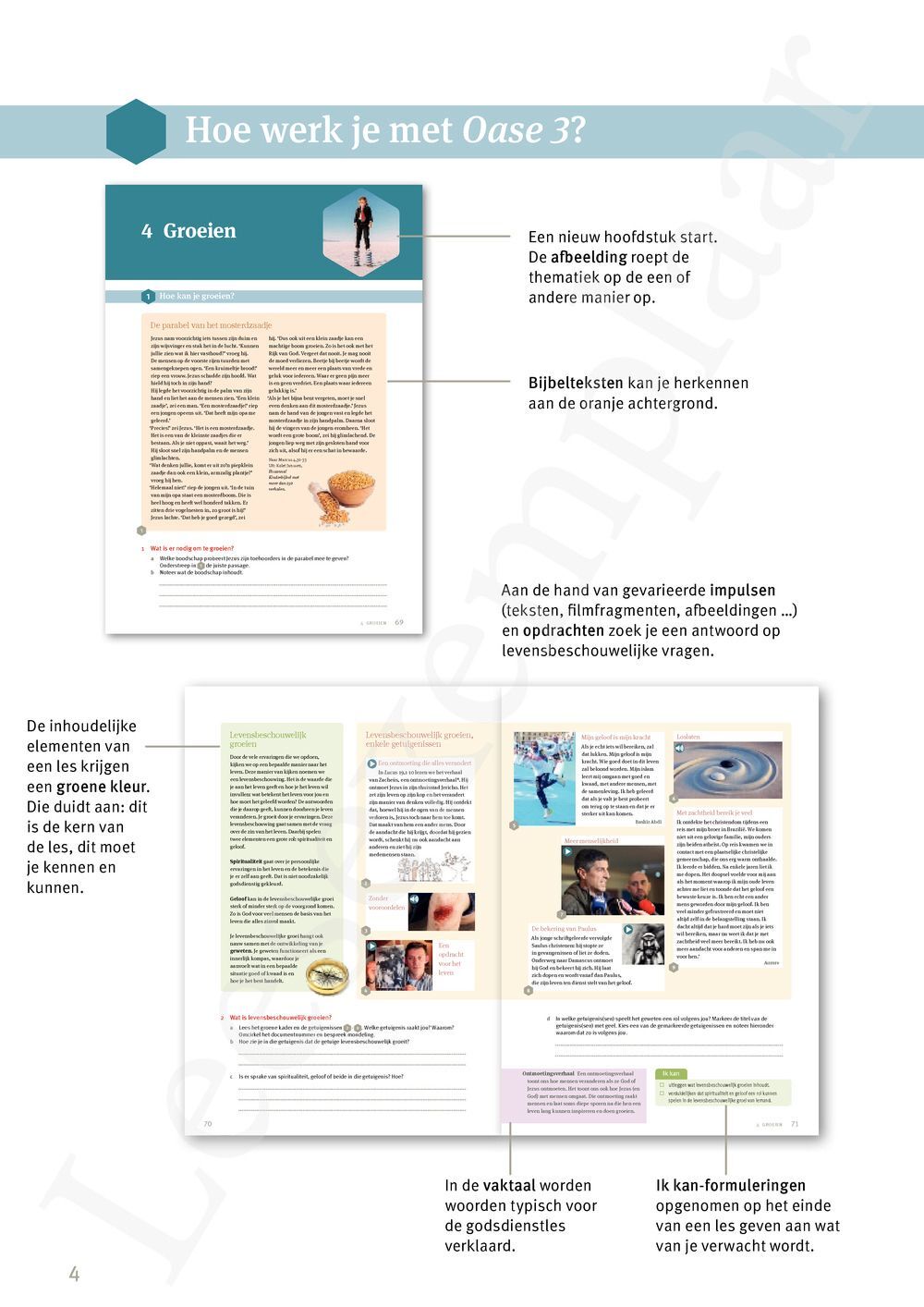 Preview: Oase 3 Leerwerkboek (incl. Pelckmans Portaal)