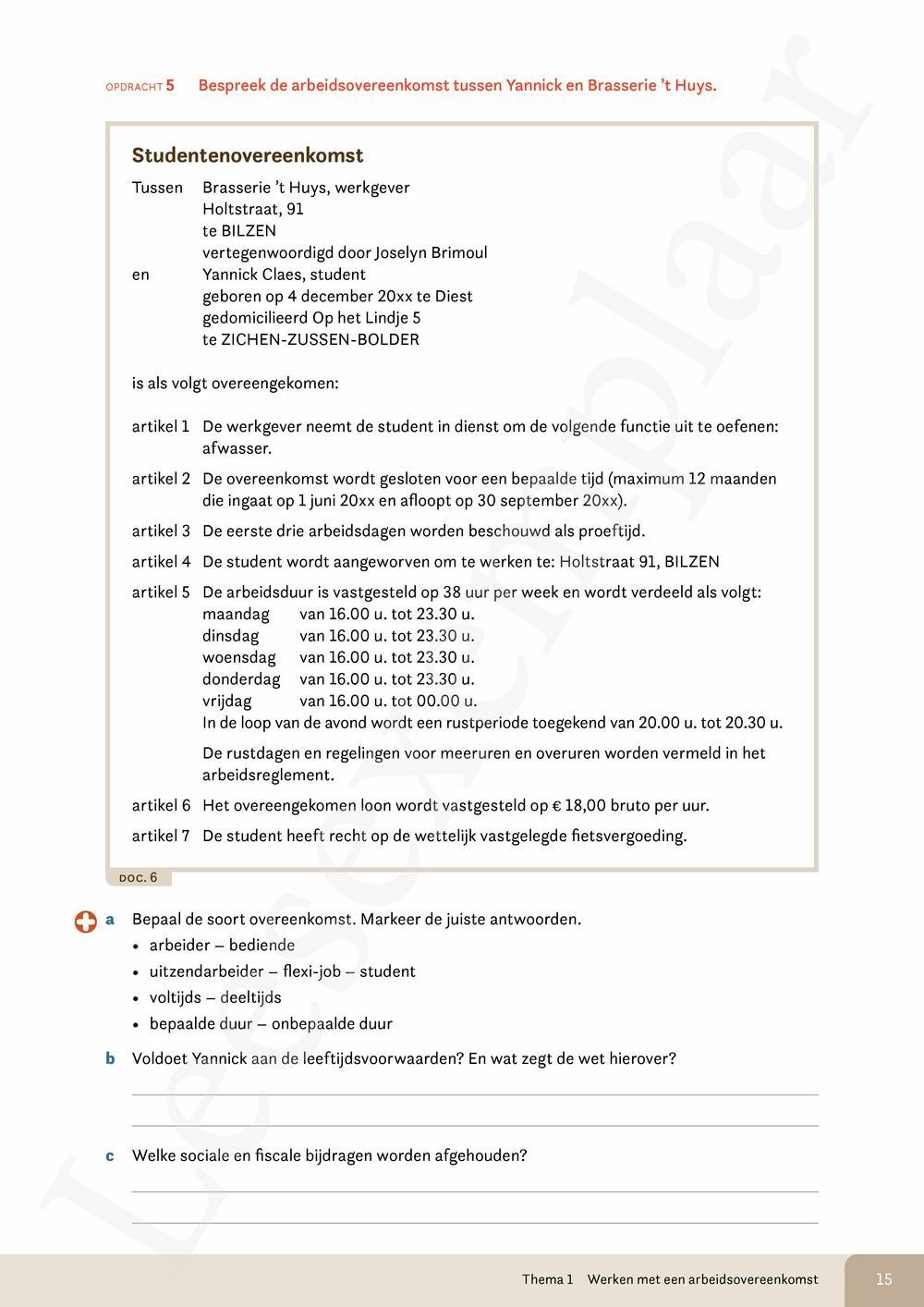 Preview: Financiële en economische vorming Leerwerkboek Derde graad (incl. Pelckmans Portaal)