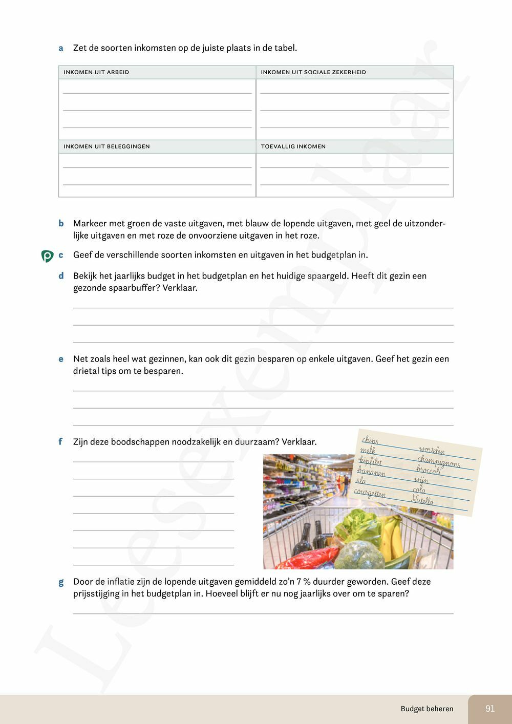 Preview: Financiële en economische vorming Leerwerkboek Derde graad (incl. Pelckmans Portaal)