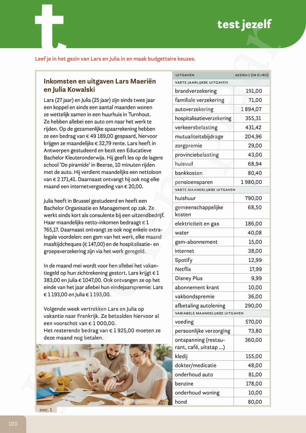 Preview: Financiële en economische vorming Leerwerkboek Derde graad (incl. Pelckmans Portaal)