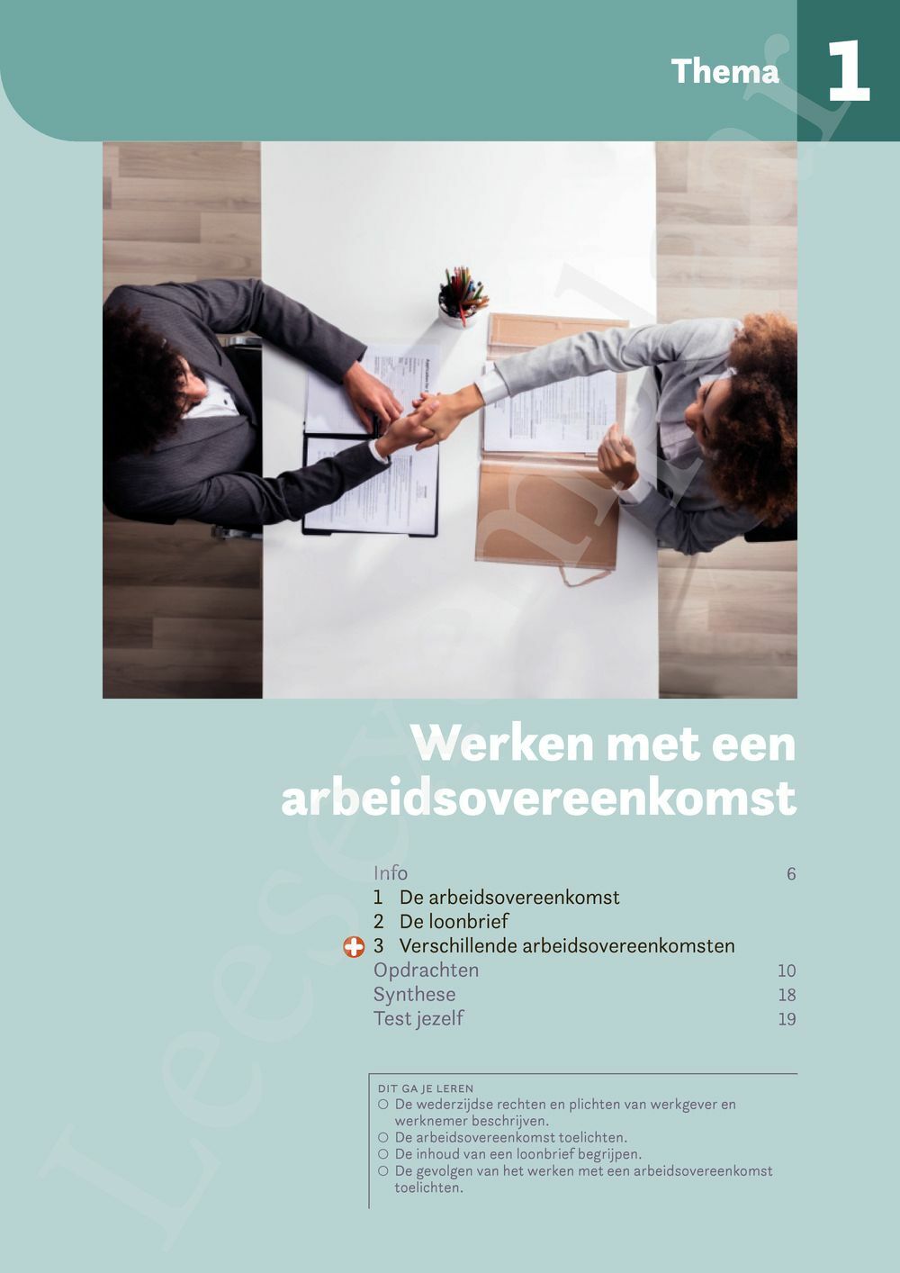 Preview: Financiële en economische vorming Leerwerkboek Derde graad (incl. Pelckmans Portaal)