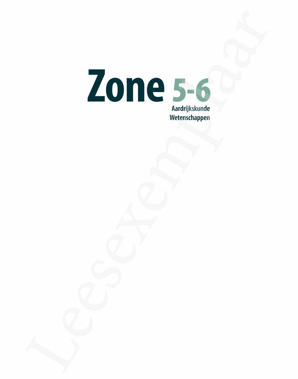 Preview: Zone 5/6 Doorstroom - wetenschappen Handboek (incl. Pelckmans Portaal)