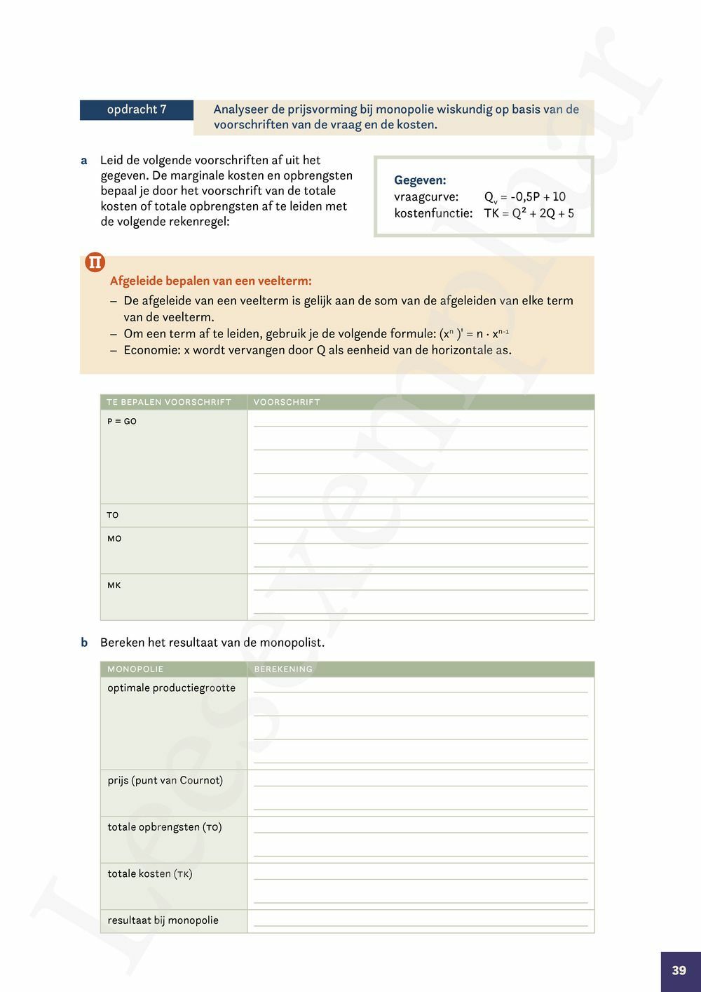 Preview: Markt 5 Economie Werkboek (incl. Pelckmans Portaal)