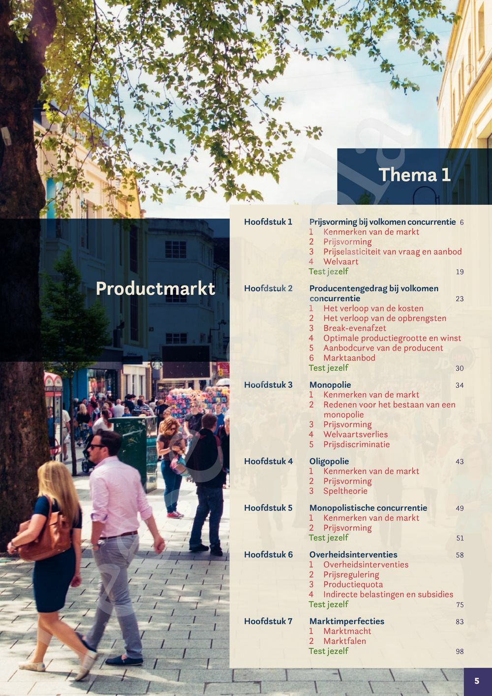 Preview: Markt 5 Economie Werkboek (incl. Pelckmans Portaal)