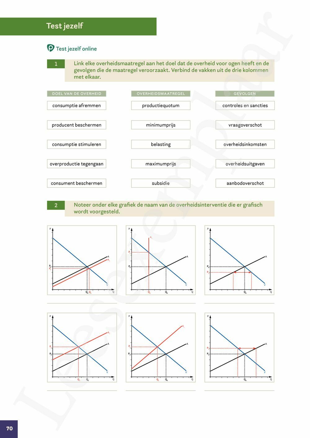 Preview: Markt 5 Economie Werkboek (incl. Pelckmans Portaal)