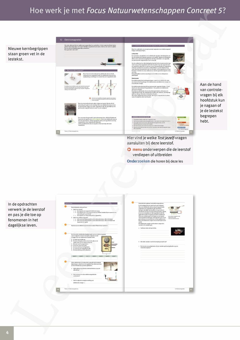 Preview: Focus Natuurwetenschappen Concreet 5 Leerwerkboek (incl. Pelckmans Portaal)