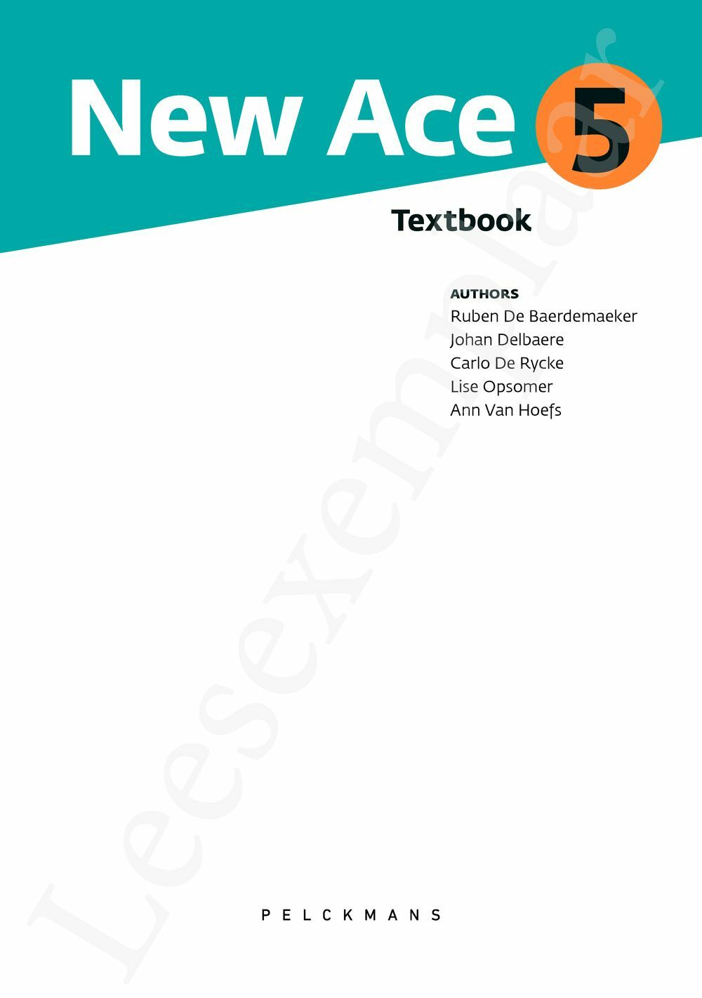 Preview: New Ace 5 Textbook (incl. Pelckmans Portaal)