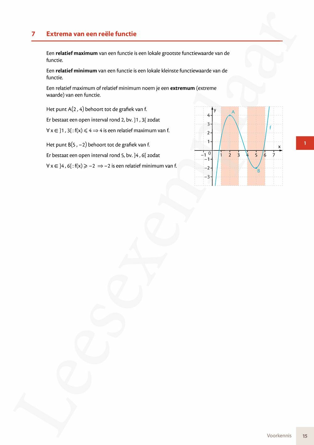 Preview: Matrix Wiskunde 5 Analyse deel 1: functieonderzoek Doorstroom Gevorderde wiskunde Handboek (incl. Pelckmans Portaal)