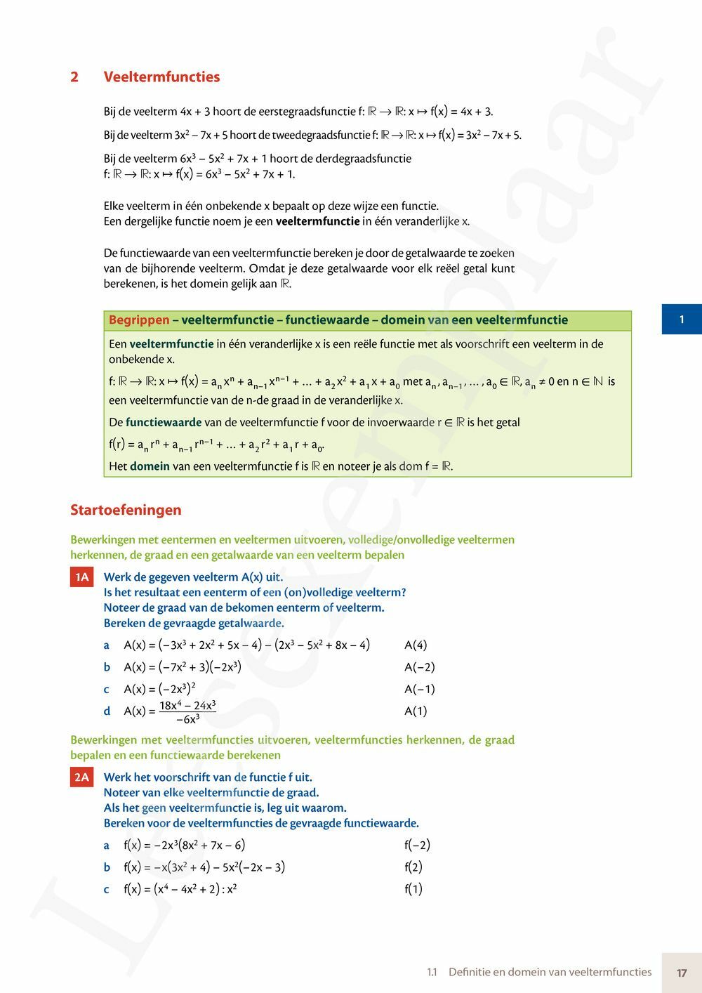 Preview: Matrix Wiskunde 5 Analyse deel 1: functieonderzoek Doorstroom Gevorderde wiskunde Handboek (incl. Pelckmans Portaal)